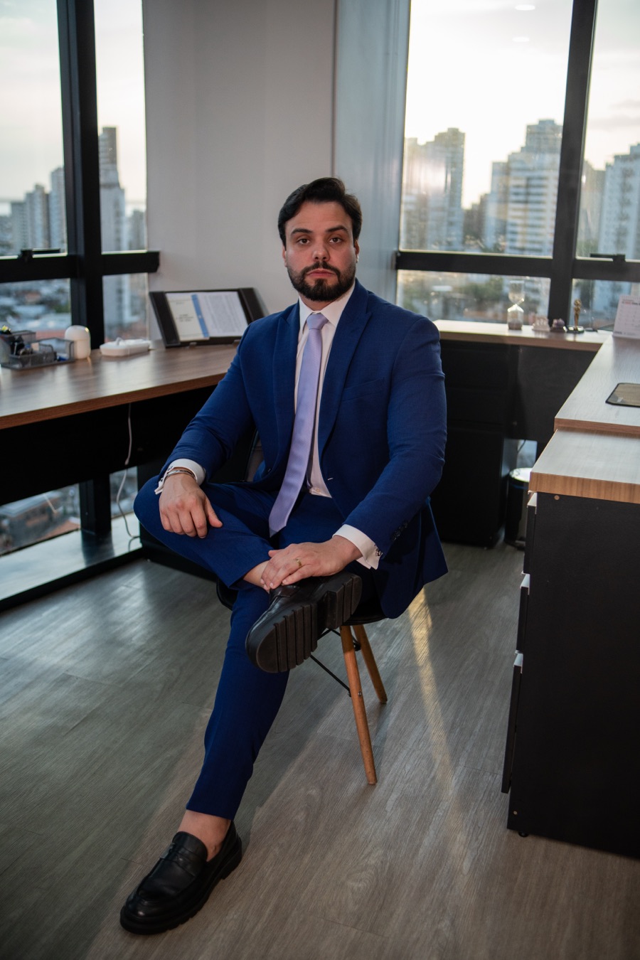 Dr. Bruno Pinheiro no escritório NPL, em Belém